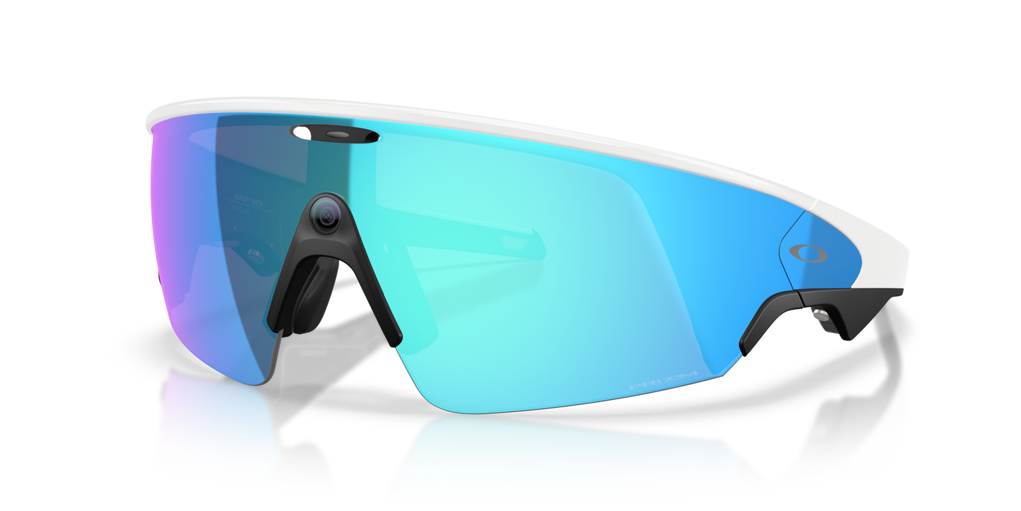 Oakley Meta Vanguard Glasses - White Prizm Sapphire