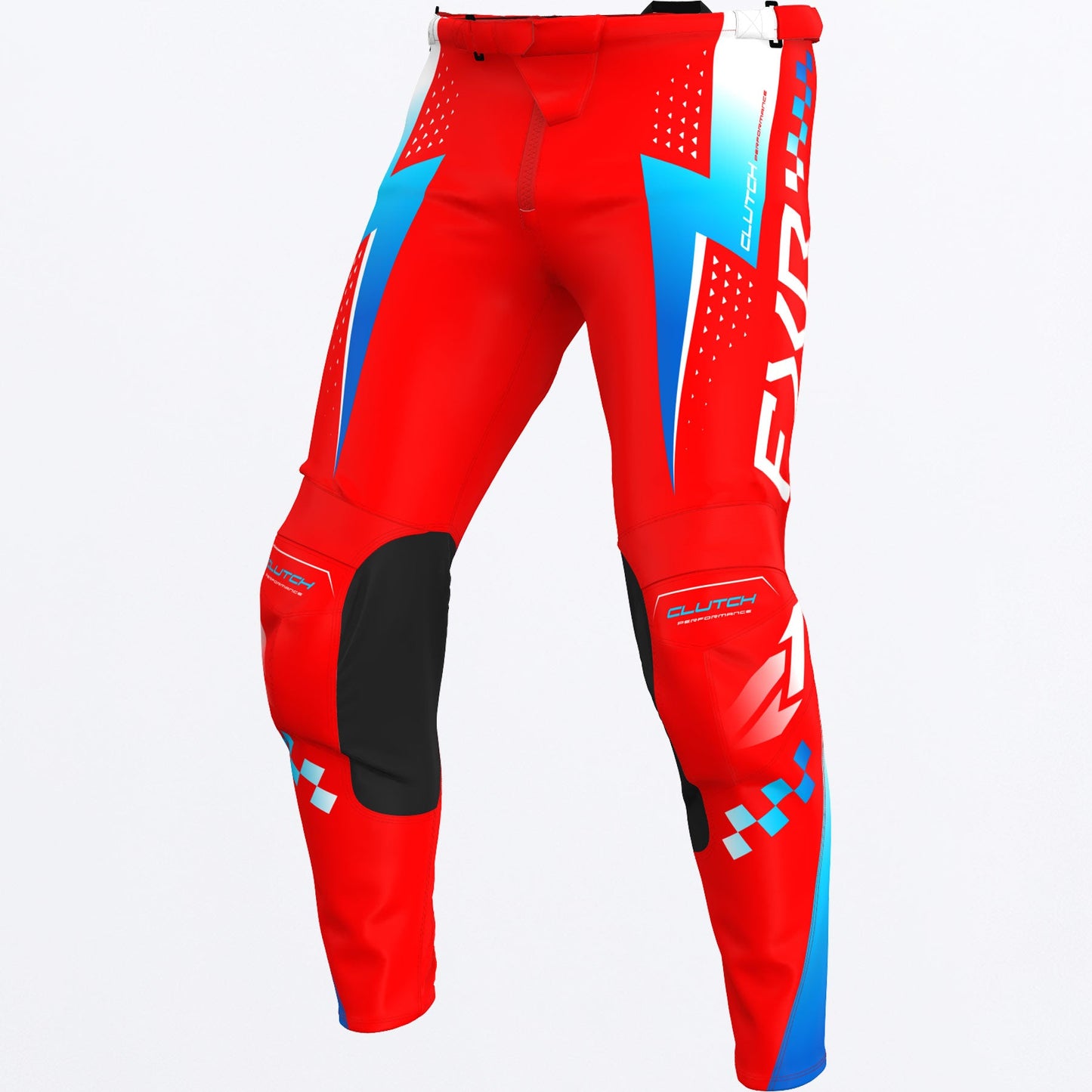 FXR MX26 Clutch Pro Jersey & Pants - Red / Blue / White