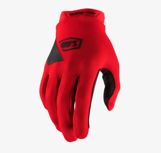 100 Percent Ridecamp Glove Red