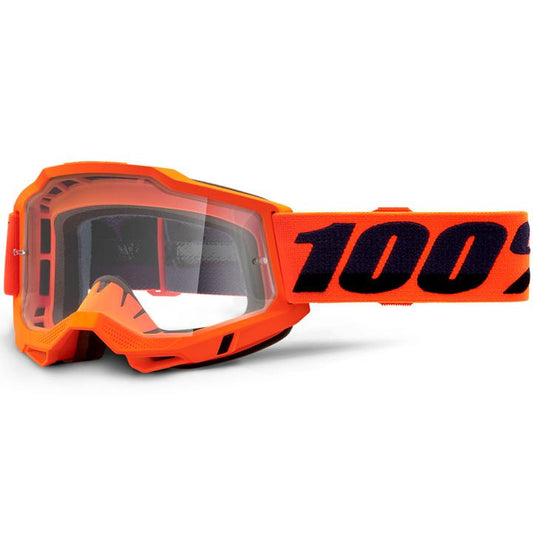 100 Percent Accuri2 Goggle Orange Clear Lens