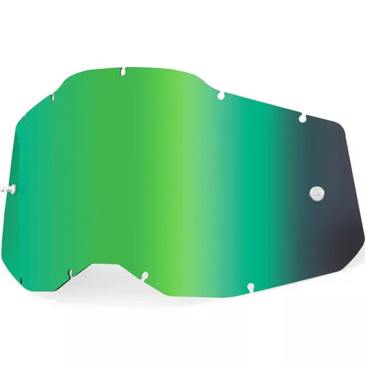 100 Percent 2.0 Rc2/Ac2/St2 Lens Mirror Green
