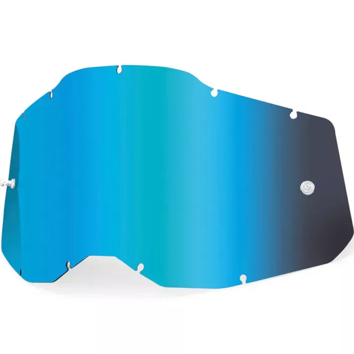 100 Percent 2.0 Ac2/St2 Youth Lens Mirror Blue