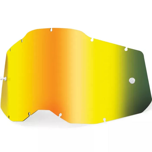 100 Percent 2.0 Ac2/St2 Youth Lens Mirror Gold