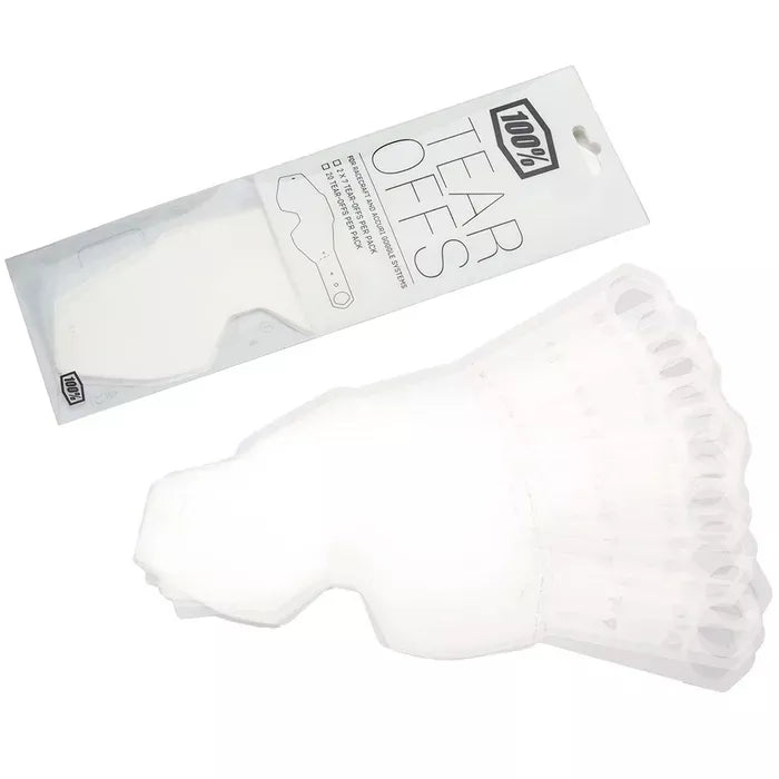 100 Percent Accuri Youth Tear Offs - 20pk