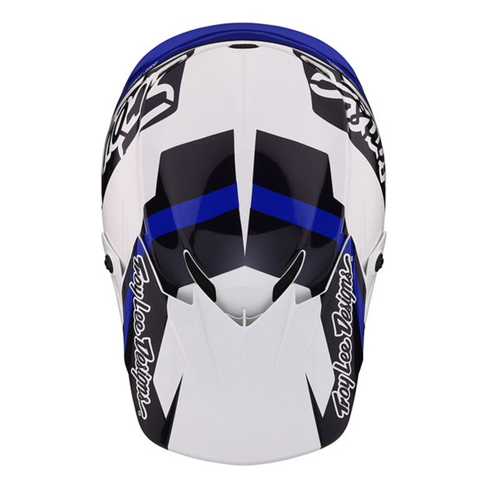 Troy Lee Designs 24.1 SE4 GP Slice Helmet - Blue Medium