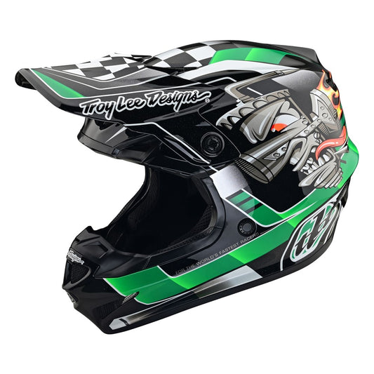 Troy Lee Designs 24.1 SE4 Helmet - Carb Green
