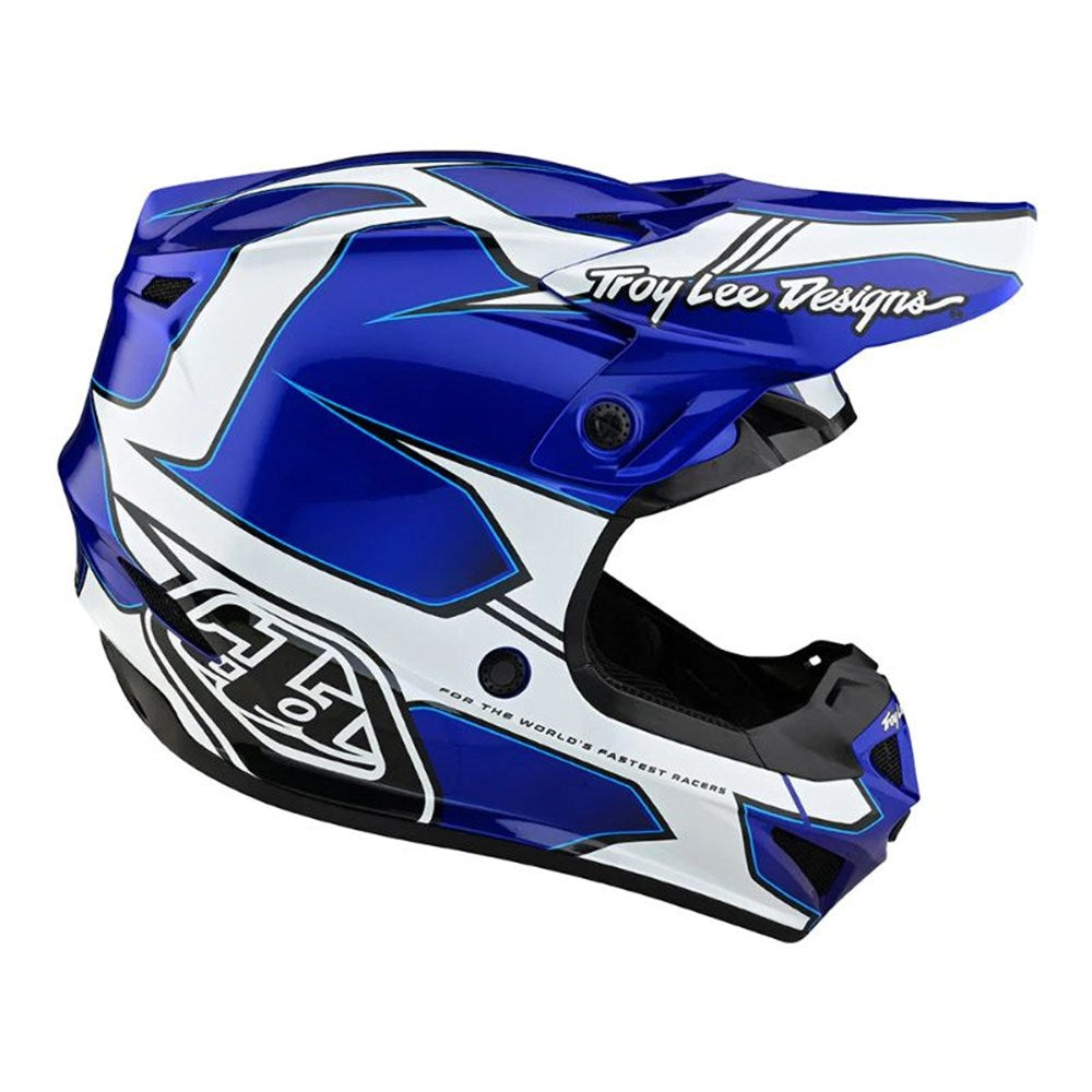 Troy Lee Designs 24.1 SE4 Helmet - Matrix Blue