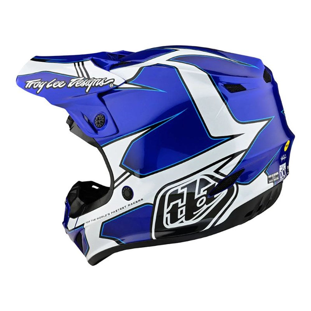 Troy Lee Designs 24.1 SE4 Helmet - Matrix Blue