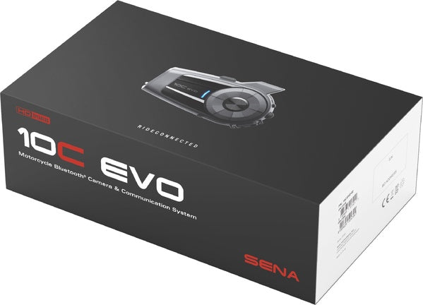 Sena 10C-EVO - Bluetooth Comms With 4k Camera & HD Speakers