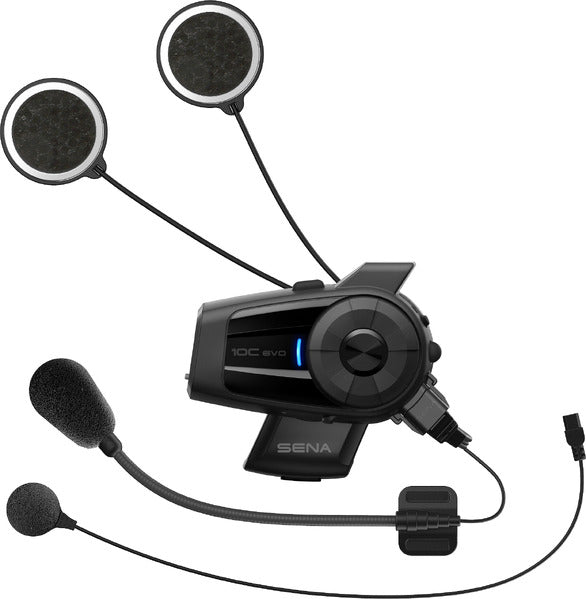 Sena 10C-EVO - Bluetooth Comms With 4k Camera & HD Speakers