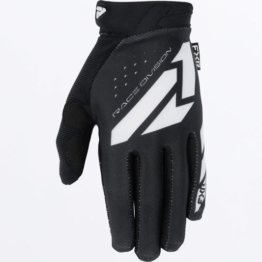 FXR MX26 Youth Reflex Gloves - Black / White