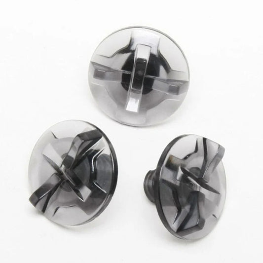 Shoei Cross Visor Screw Kit Fits VFX-WR - Smoke