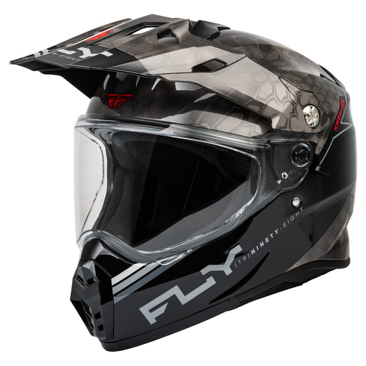 Fly Trekker Helmet Kryptek Conceal Helmet - Black / Grey / White