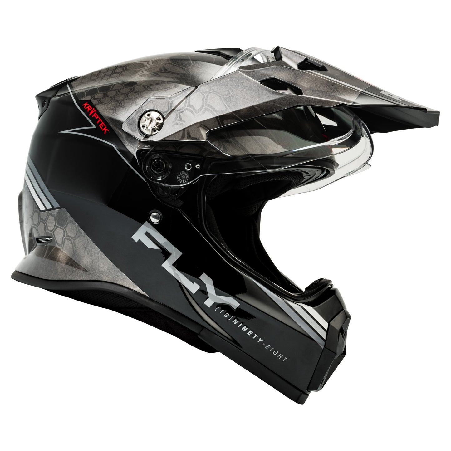 Fly Trekker Helmet Kryptek Conceal Helmet - Black / Grey / White