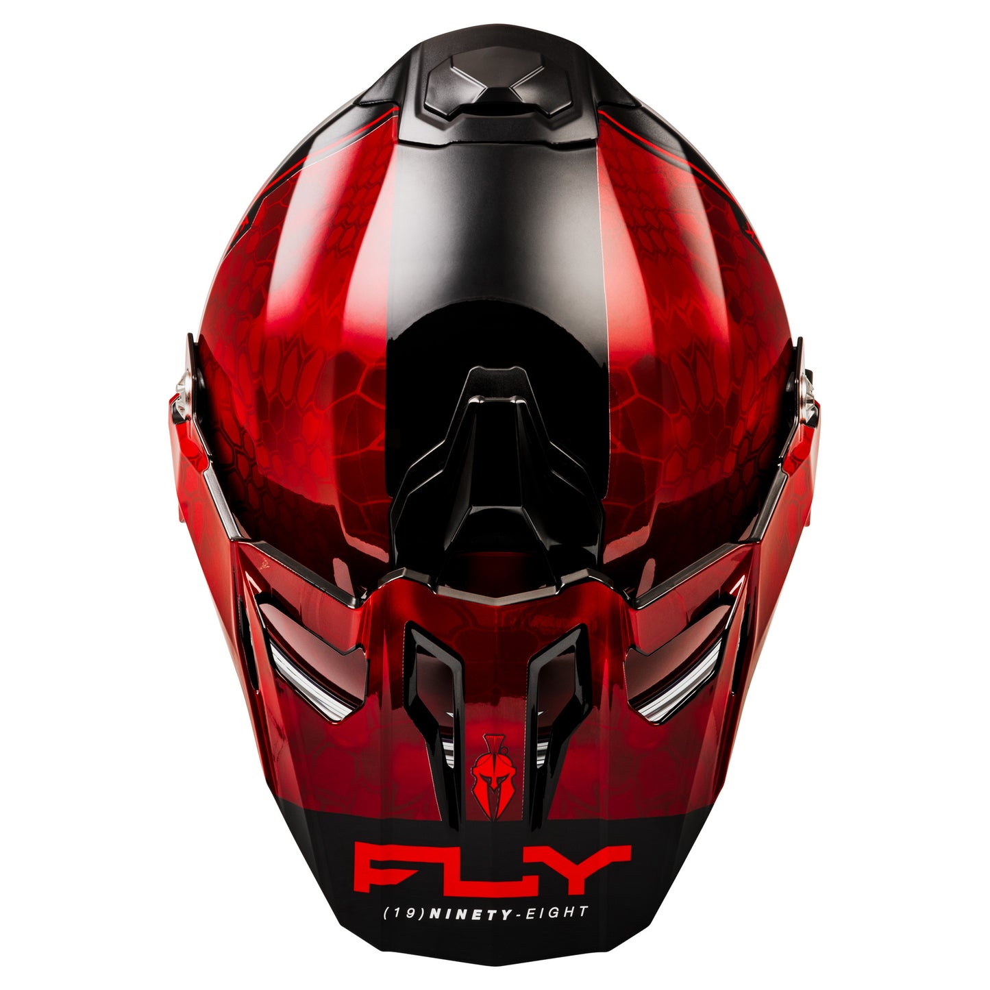 Fly Trekker Helmet Kryptek Conceal - Red / Black