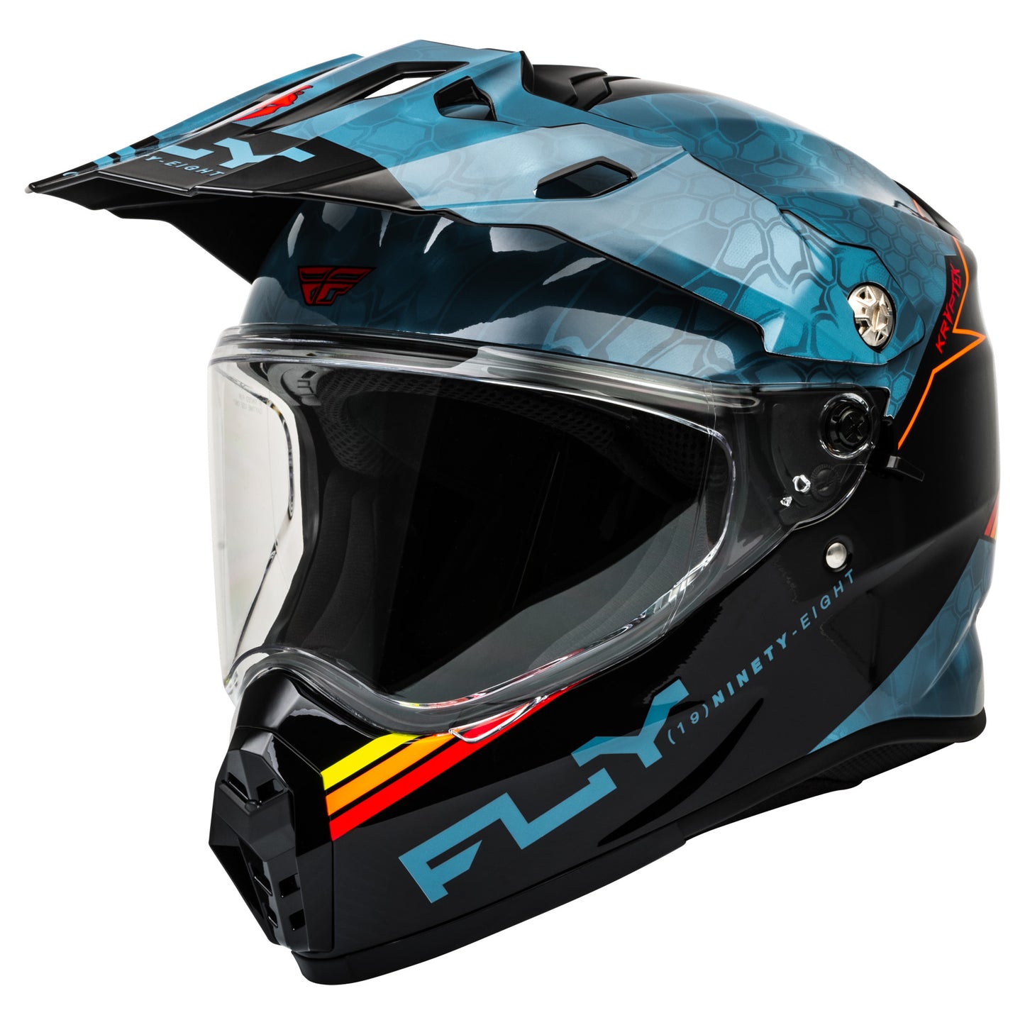 Fly Trekker Helmet Kryptek Conceal - Slate / Black / Red