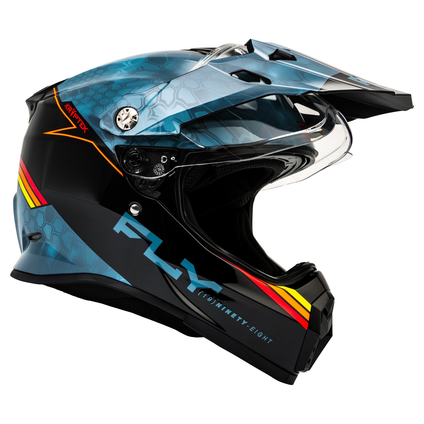 Fly Trekker Helmet Kryptek Conceal - Slate / Black / Red