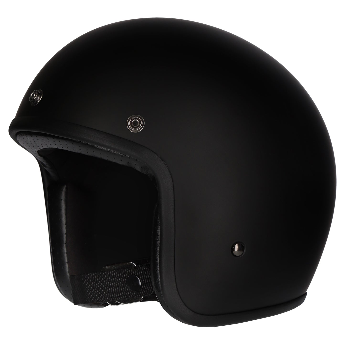 M2R Prime Helmet - Matt Black With Studs
