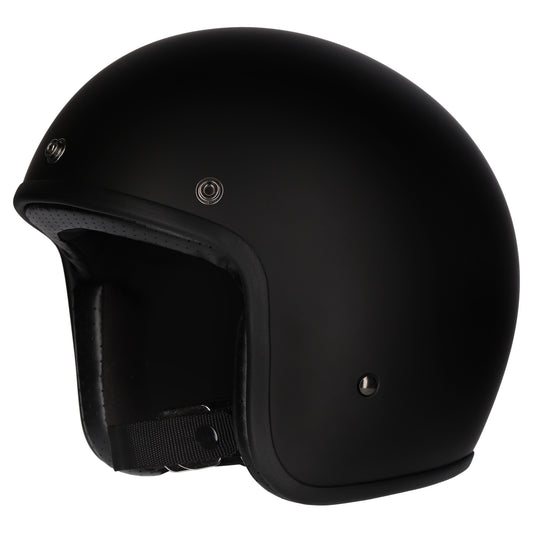M2R Prime Helmet - Matt Black With Studs