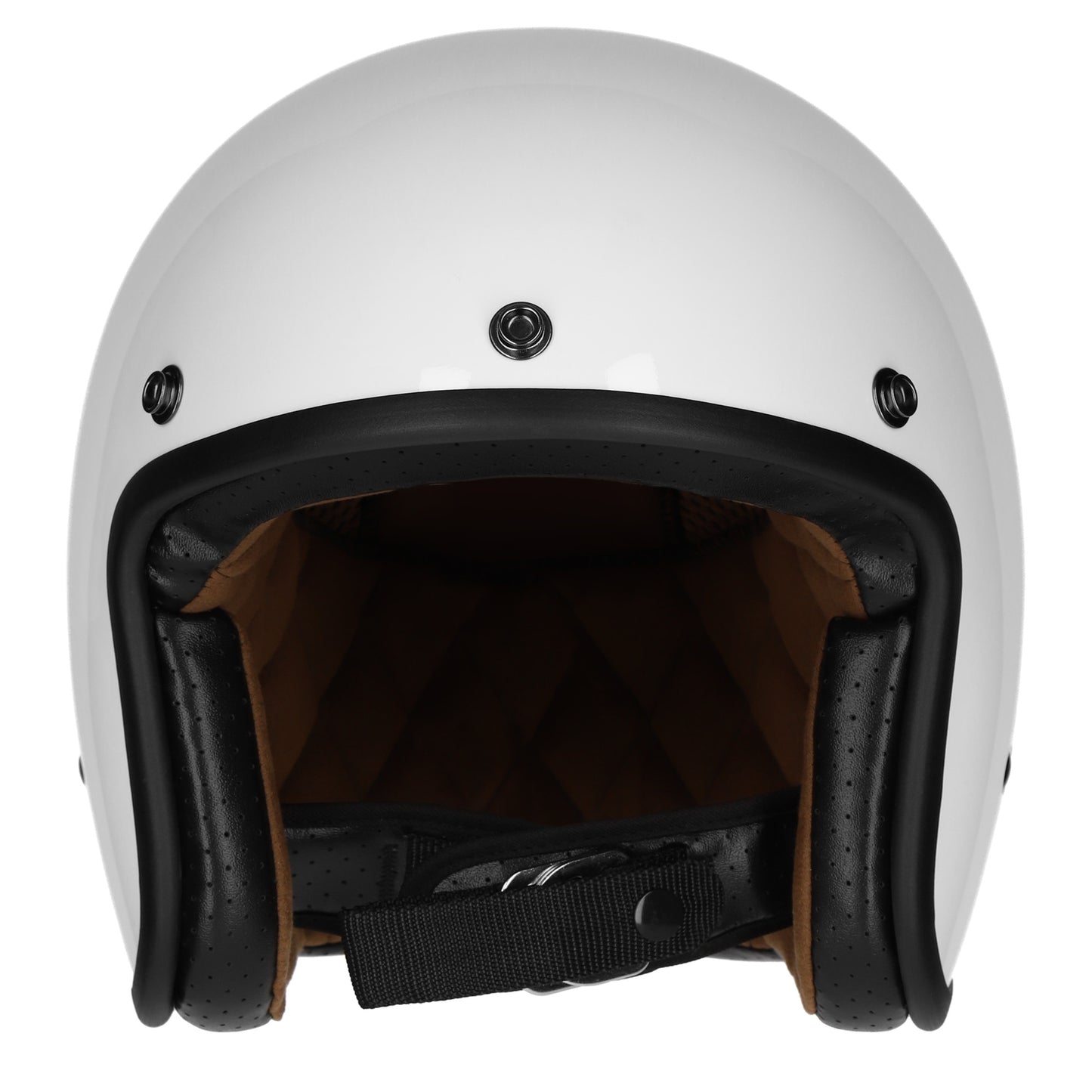 M2R Prime Helmet - White With Studs