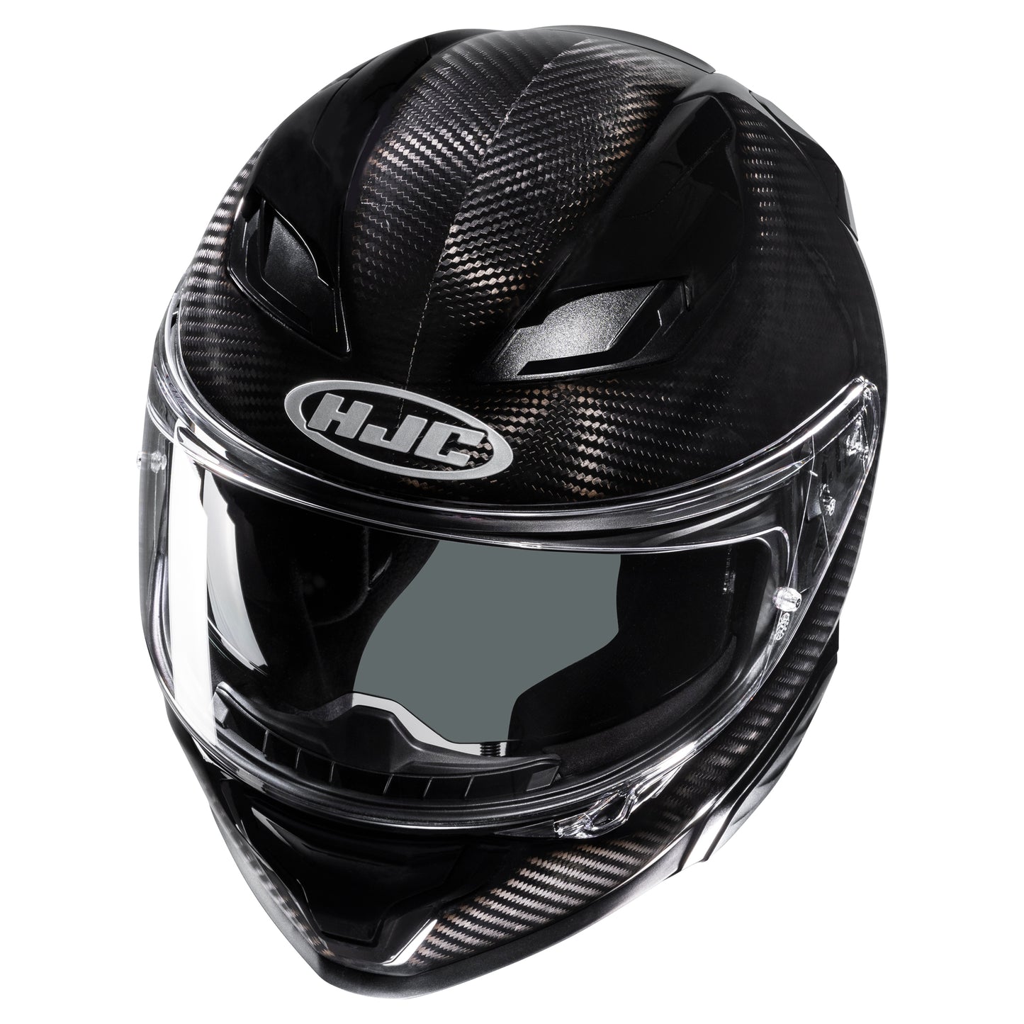 HJC F71 Helmet - Carbon Solid