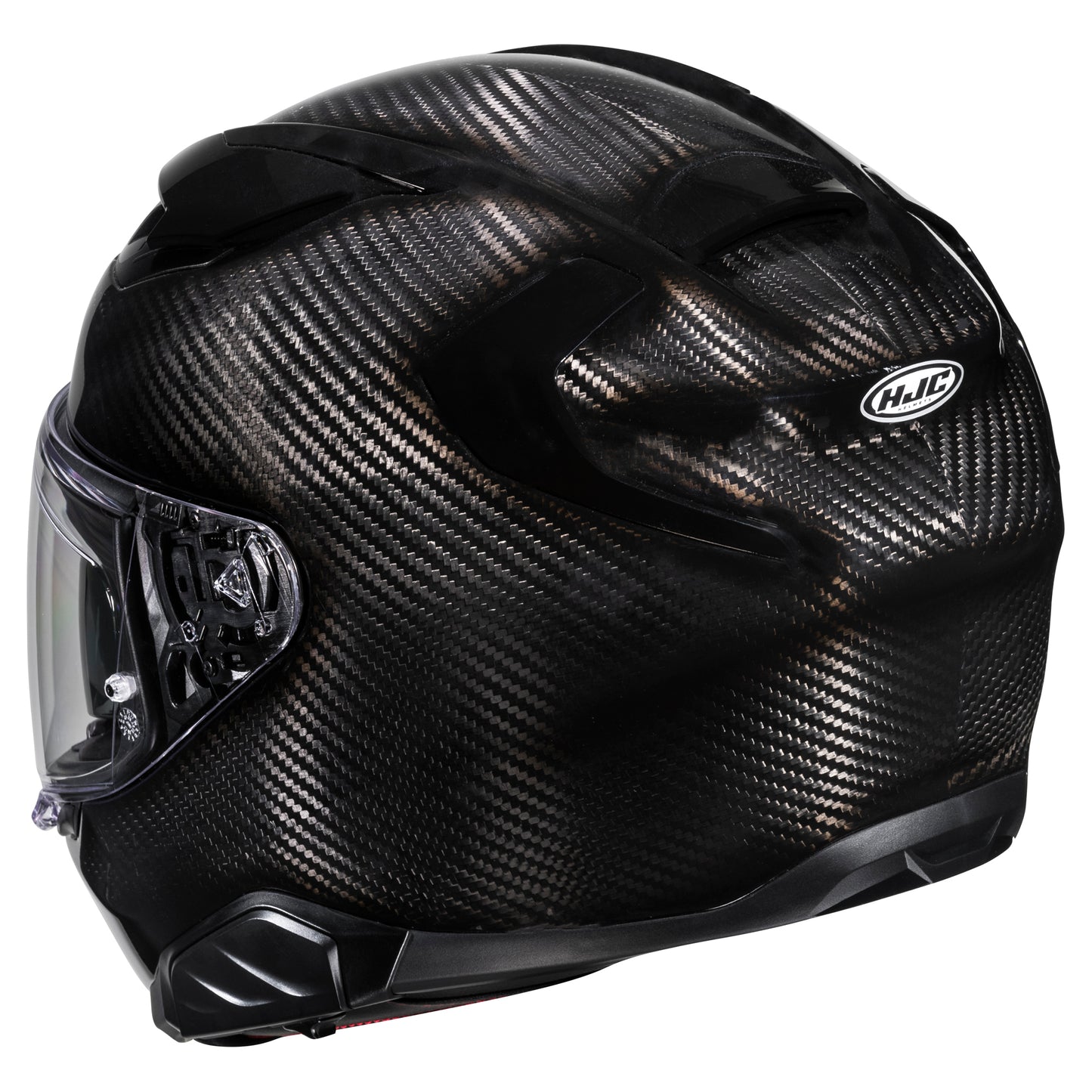 HJC F71 Helmet - Carbon Solid