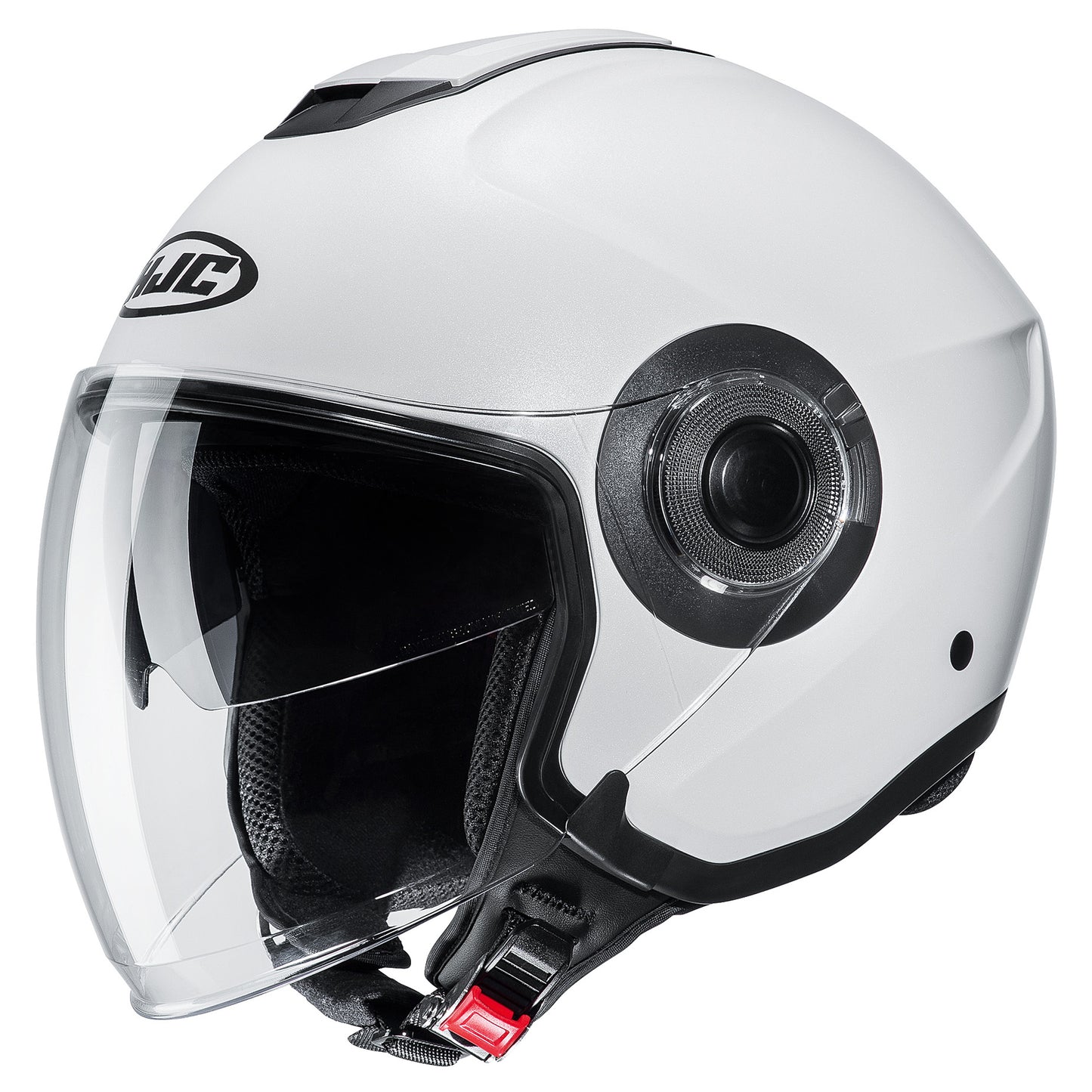 HJC i40n Helmet - Semi Flat Pearl White