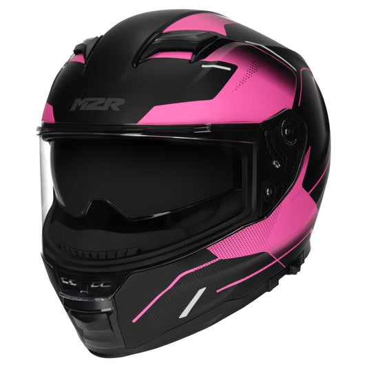 M2R Sabre Inception PC-7F Helmet - Black / Pink