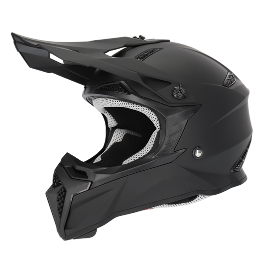 M2R X2.1 Youth Helmet - Matt Black
