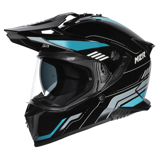 M2R Navigator Venture PC-2 Helmet - - Black / Blue