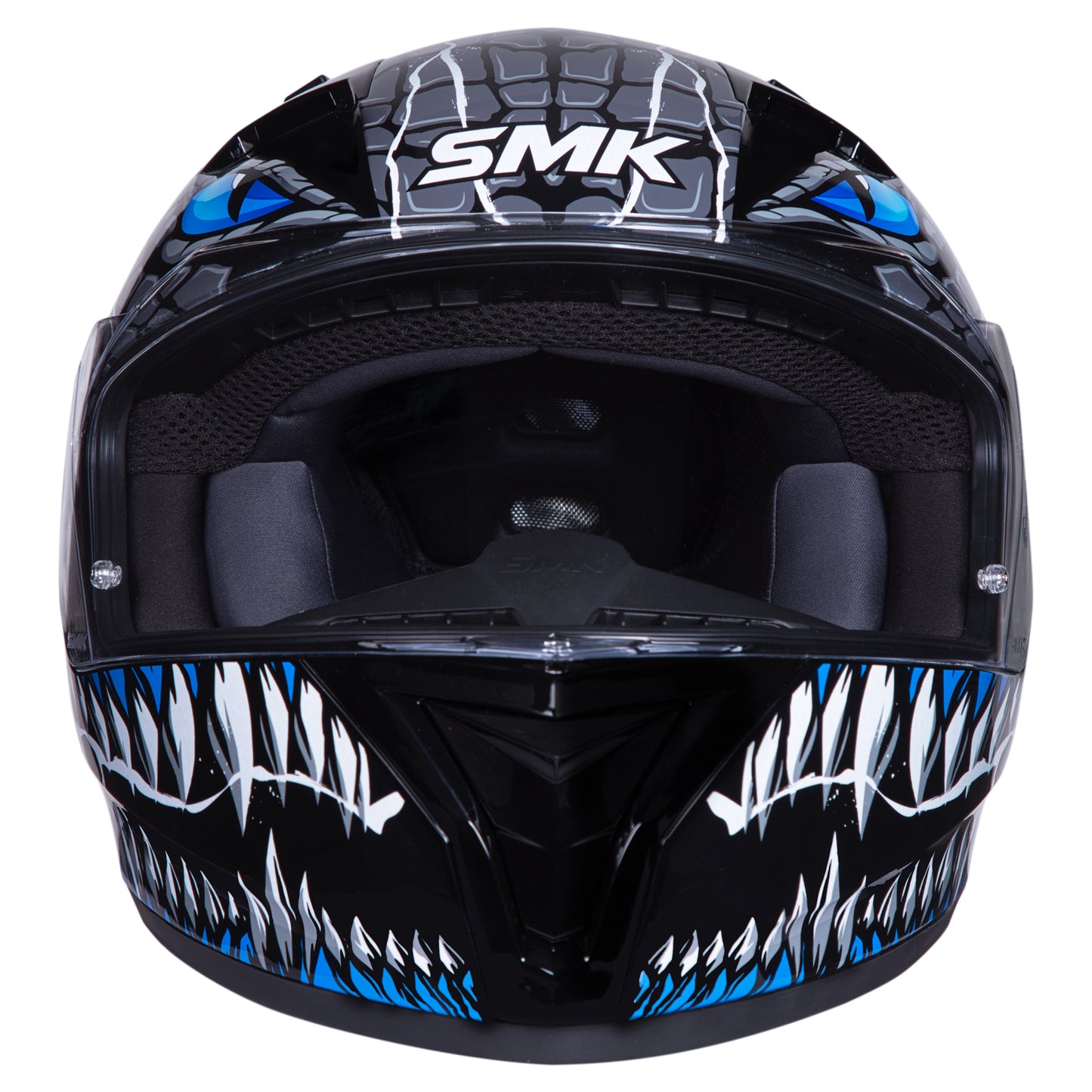 SMK Stellar Taotei Helmet - Black / Blue GL265