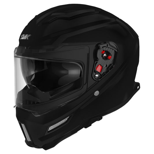 SMK Agnar Helmet MA200 - Matt Black