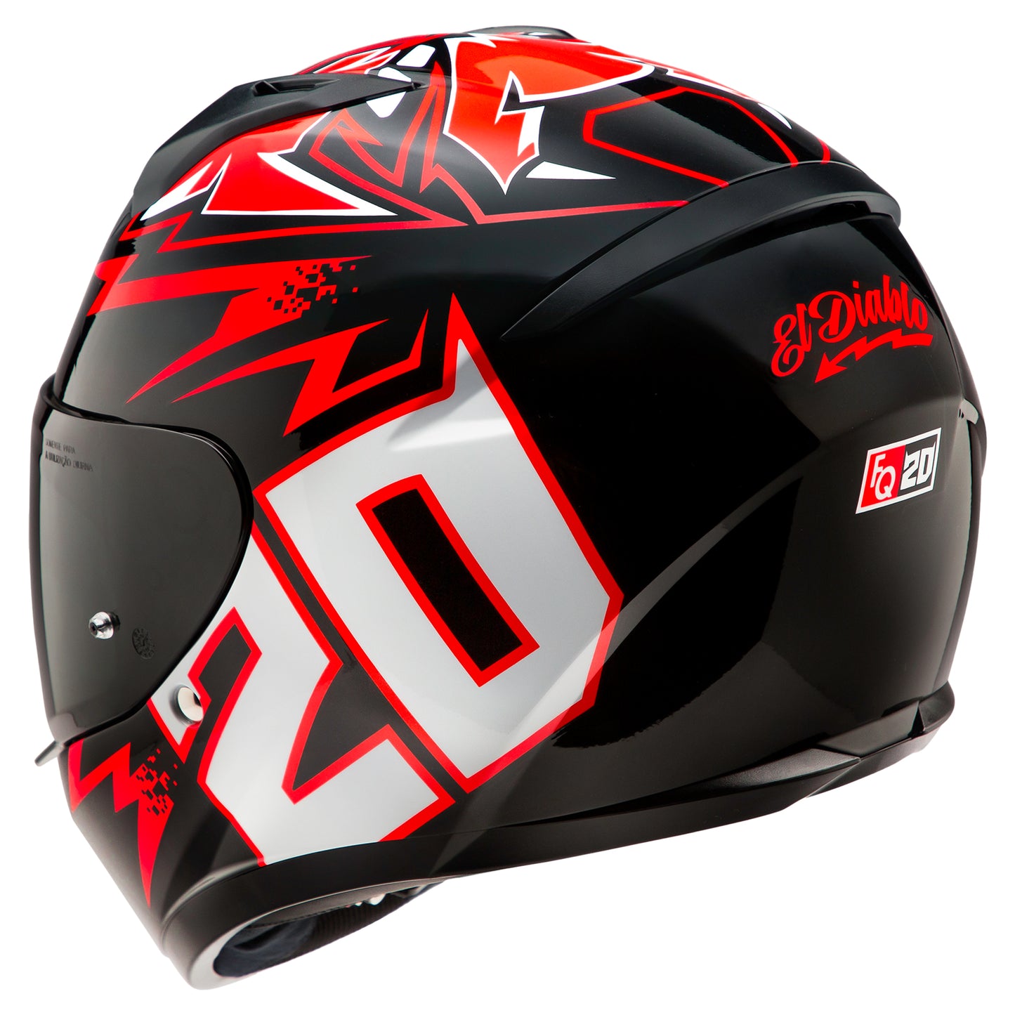 HJC C10 Helmet - Diablo Mask