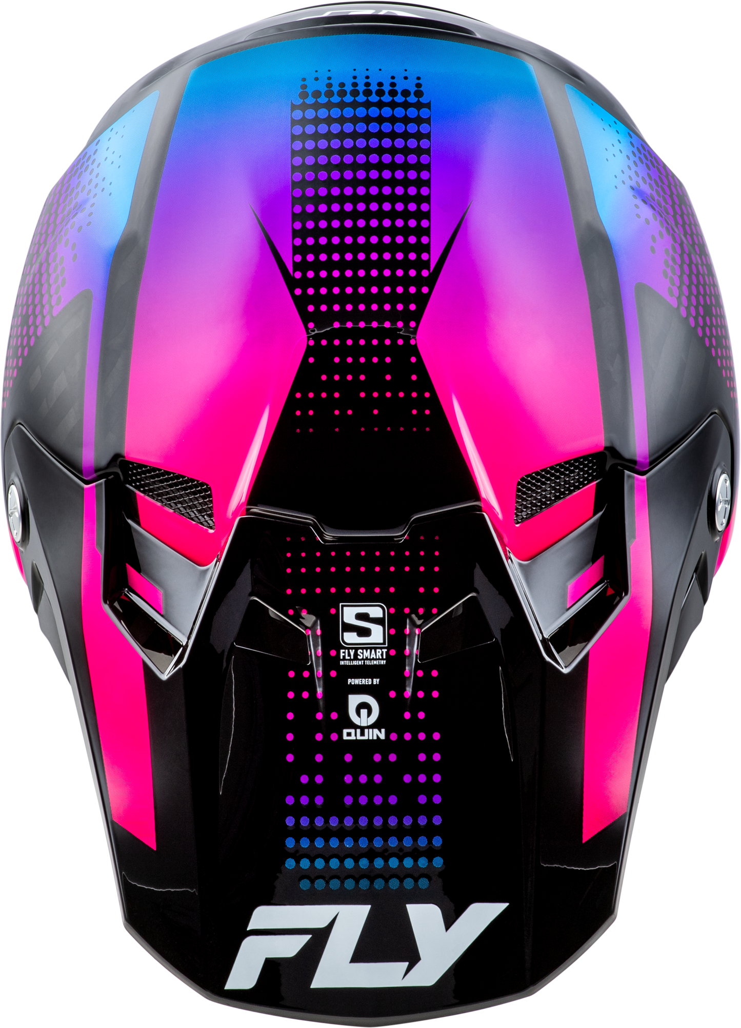 Fly Youth Formula S Protocol Helmet - Blue/ Pink