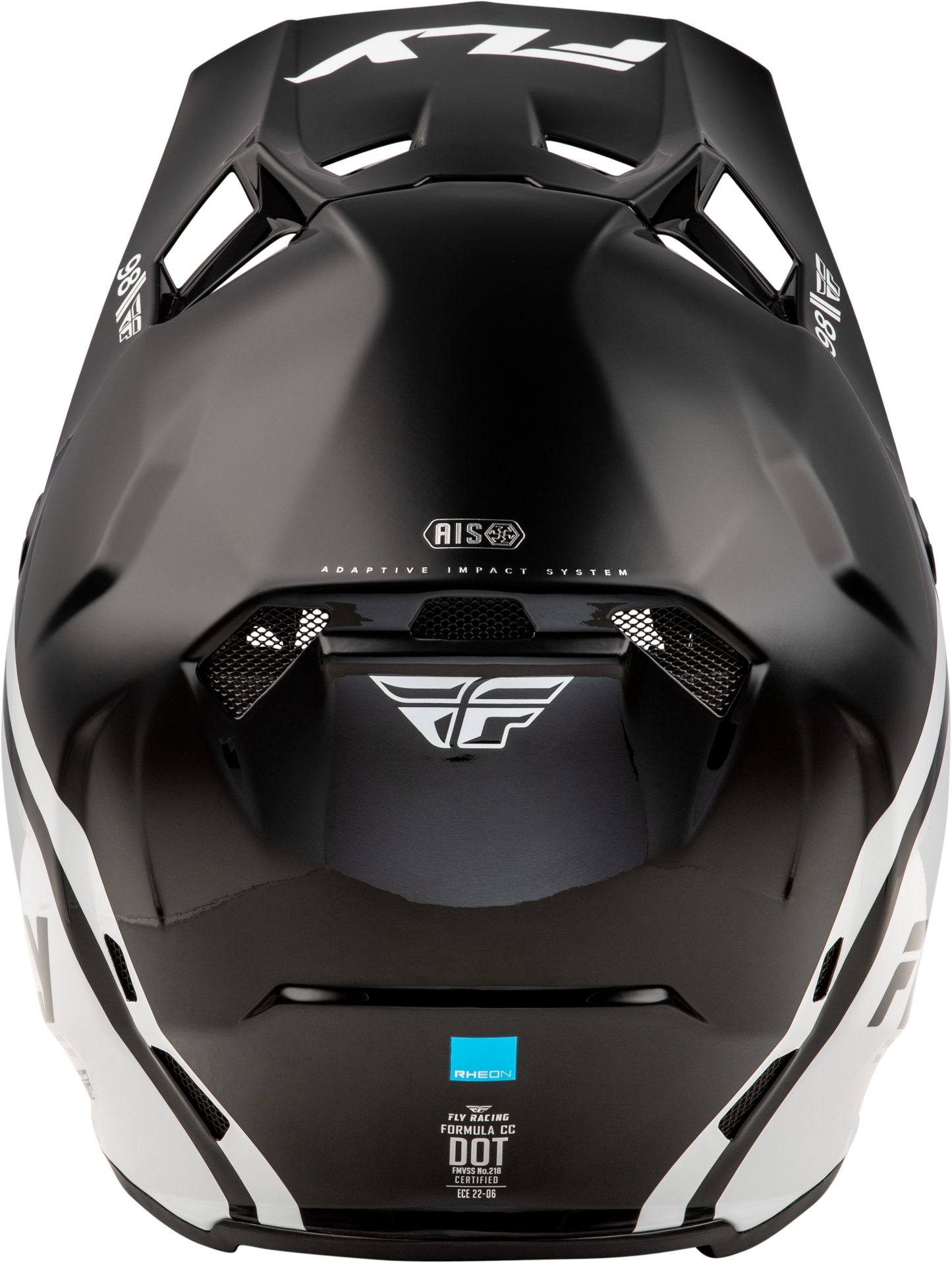 Fly Youth Formula CC Objective Helmet - Black/White