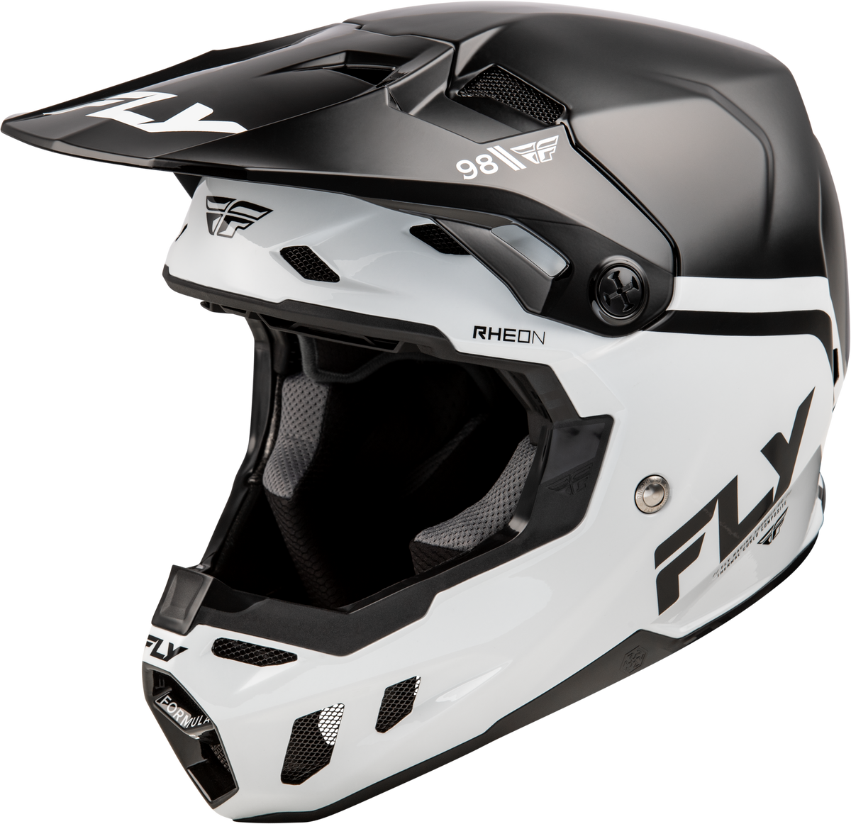 Fly Formula CC Objective Helmet - Black / White