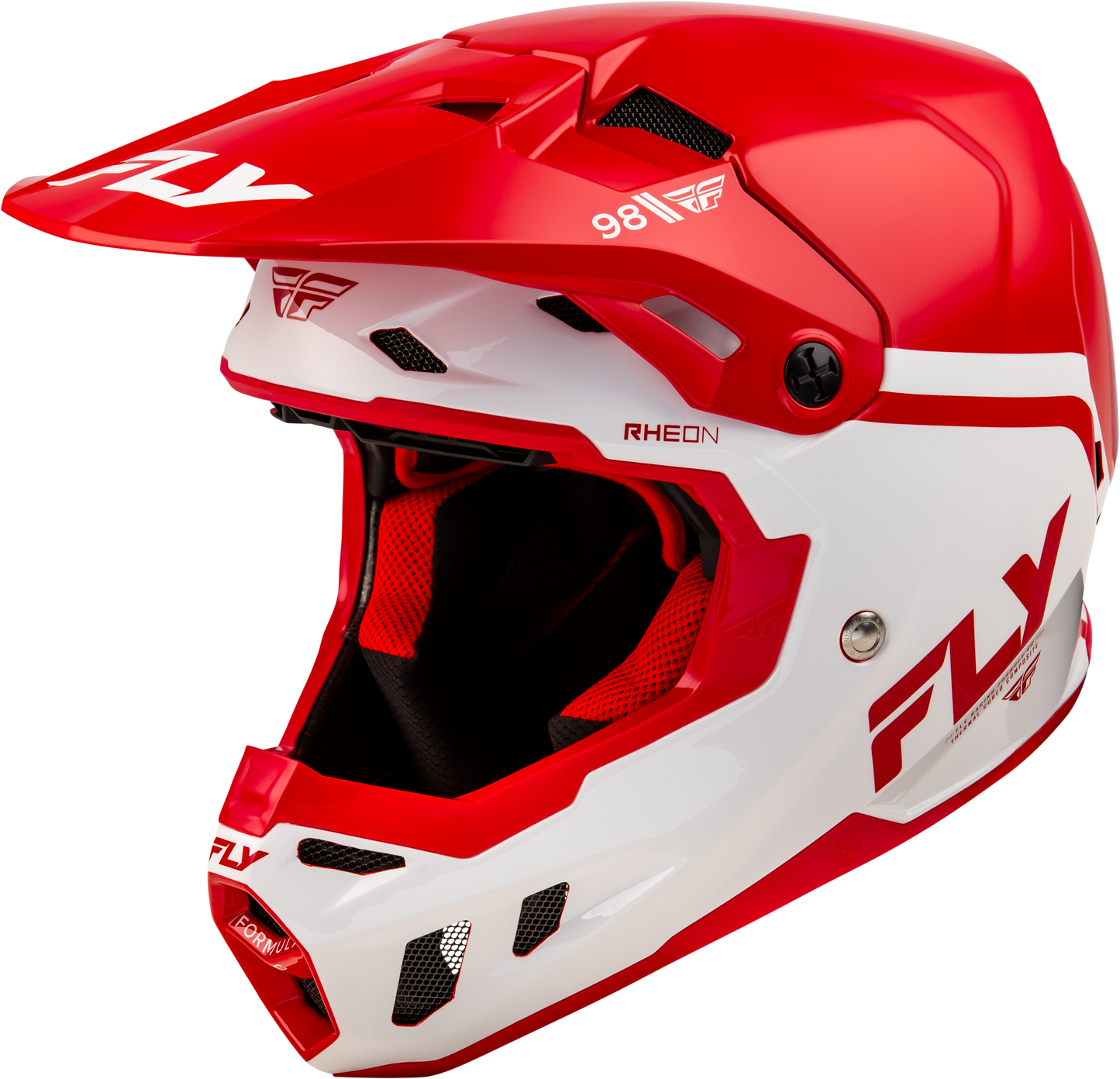 Fly Formula CC Objective Helmet - Red / White