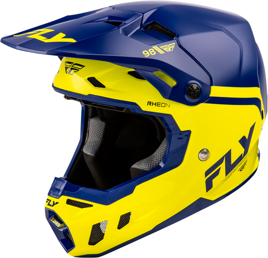 Fly Formula CC Objective Helmet - Navy / Yellow