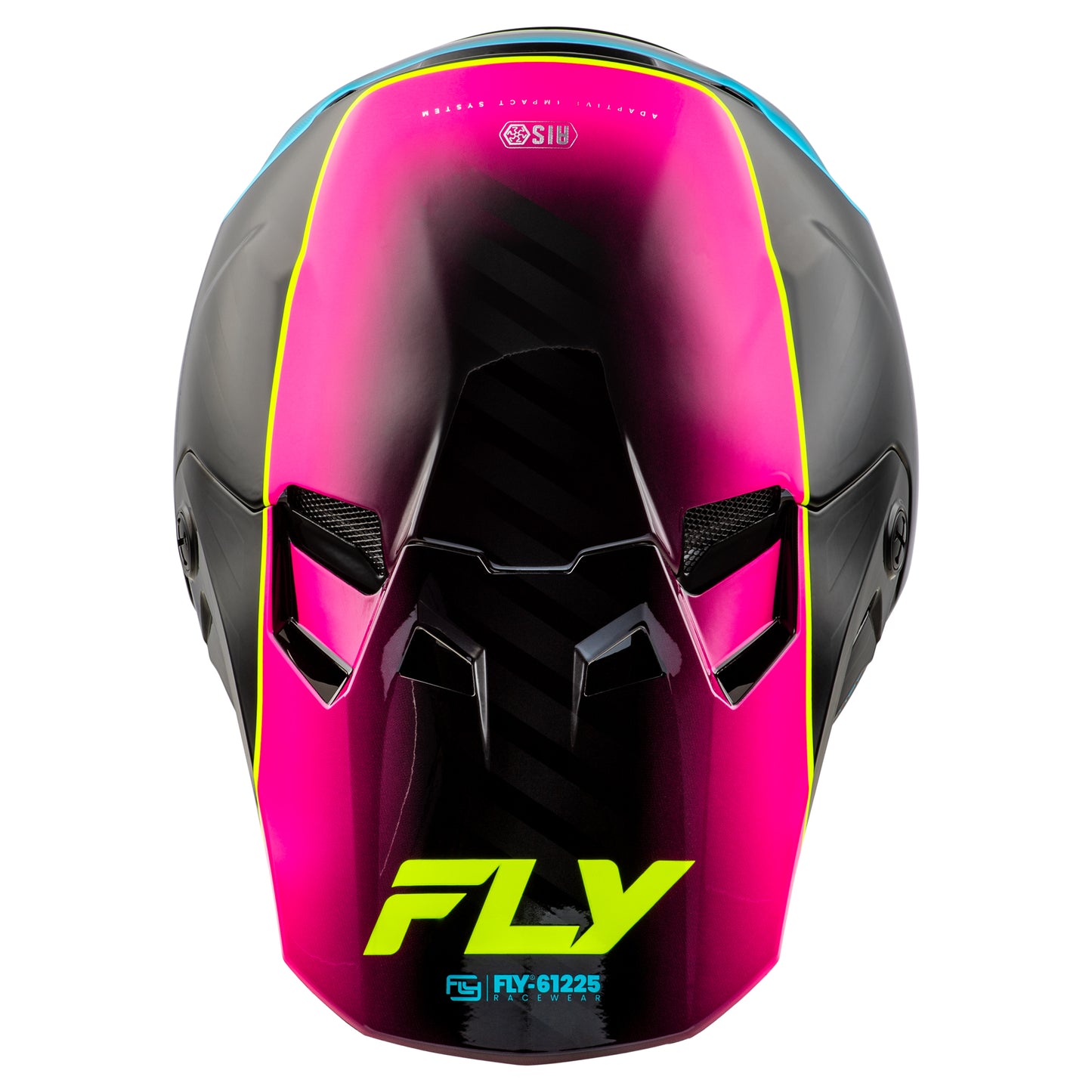 Fly Formula CC L.E Underglow Helmet - Black / Pink / Blue