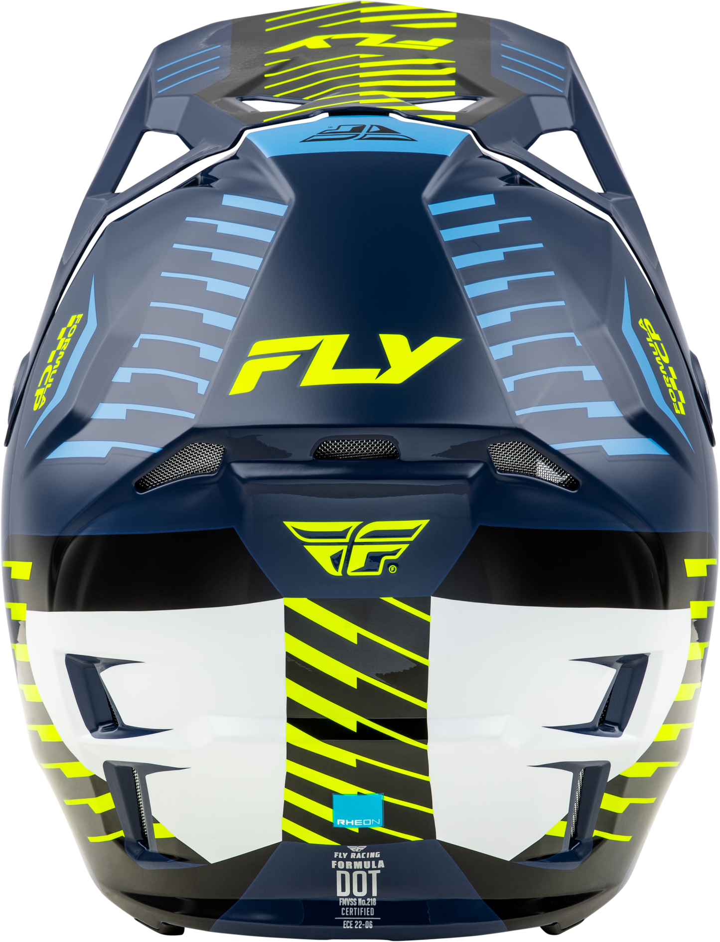 Fly Formula CP Slice Helmet - Navy / Hi-Vis