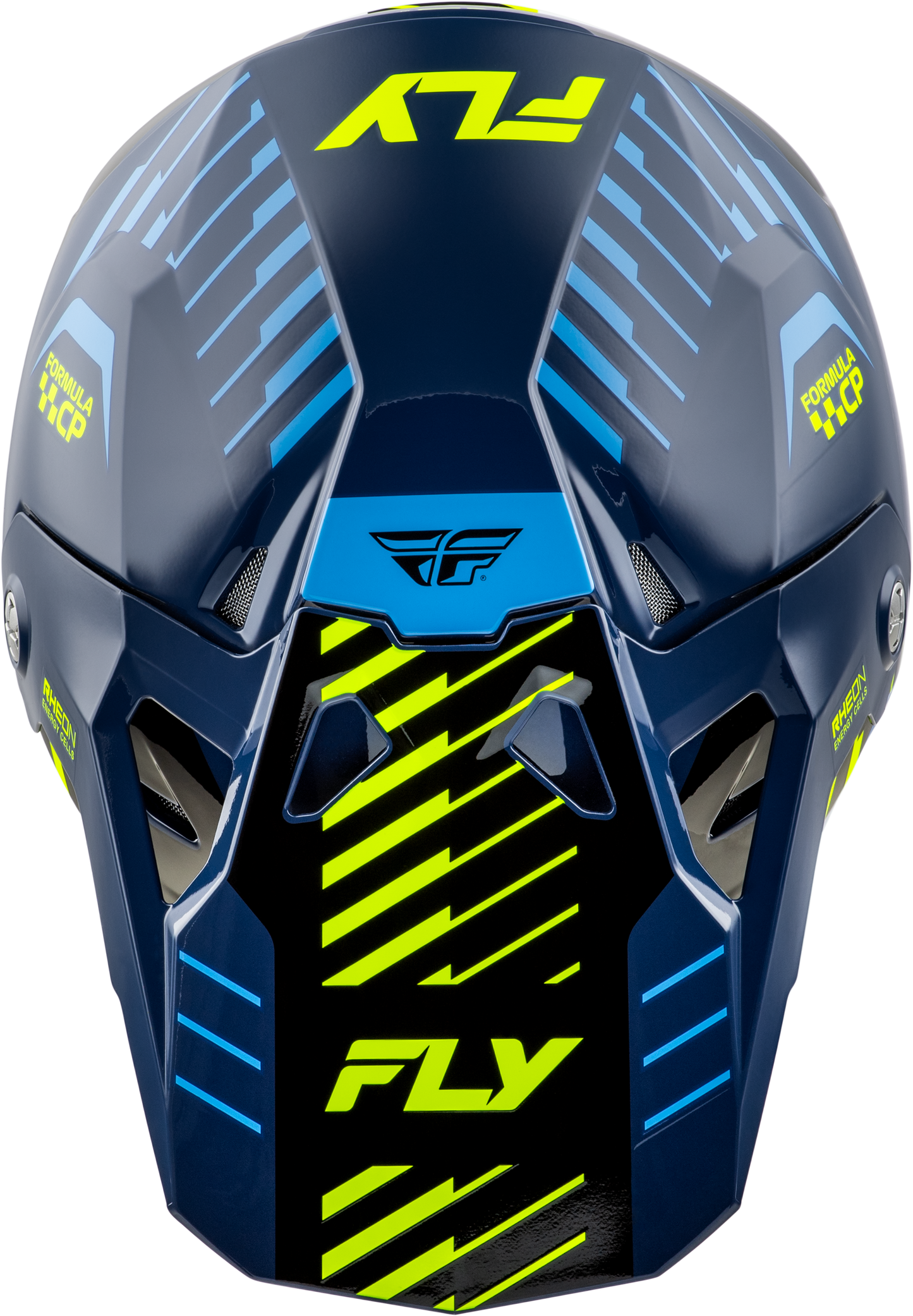 Fly Formula CP Slice Helmet - Navy / Hi-Vis
