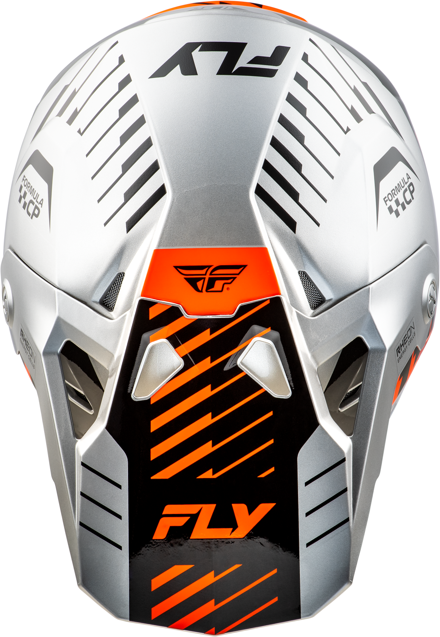 Fly Youth Formula CP Helmet - Grey/Orange/Black