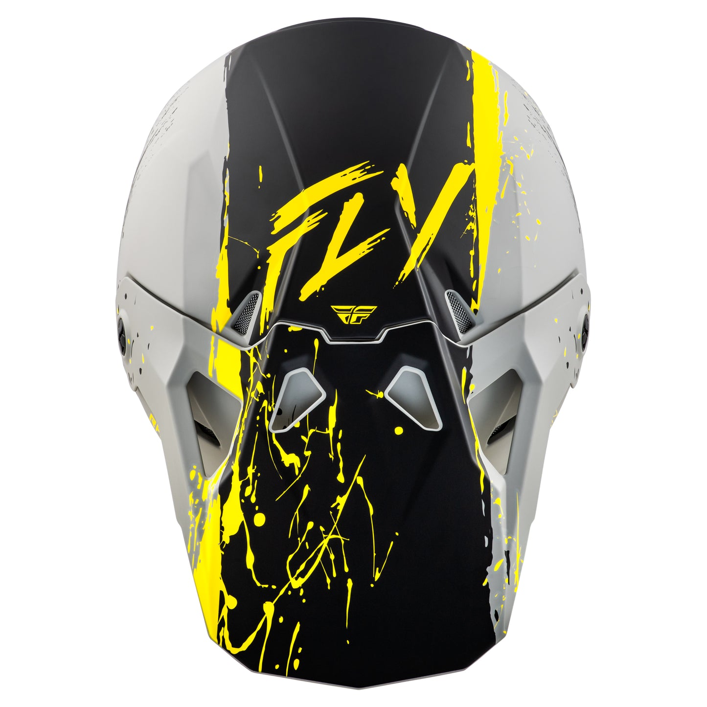 Fly Formula CP Manic L.E Helmet - Grey / Black / Yellow