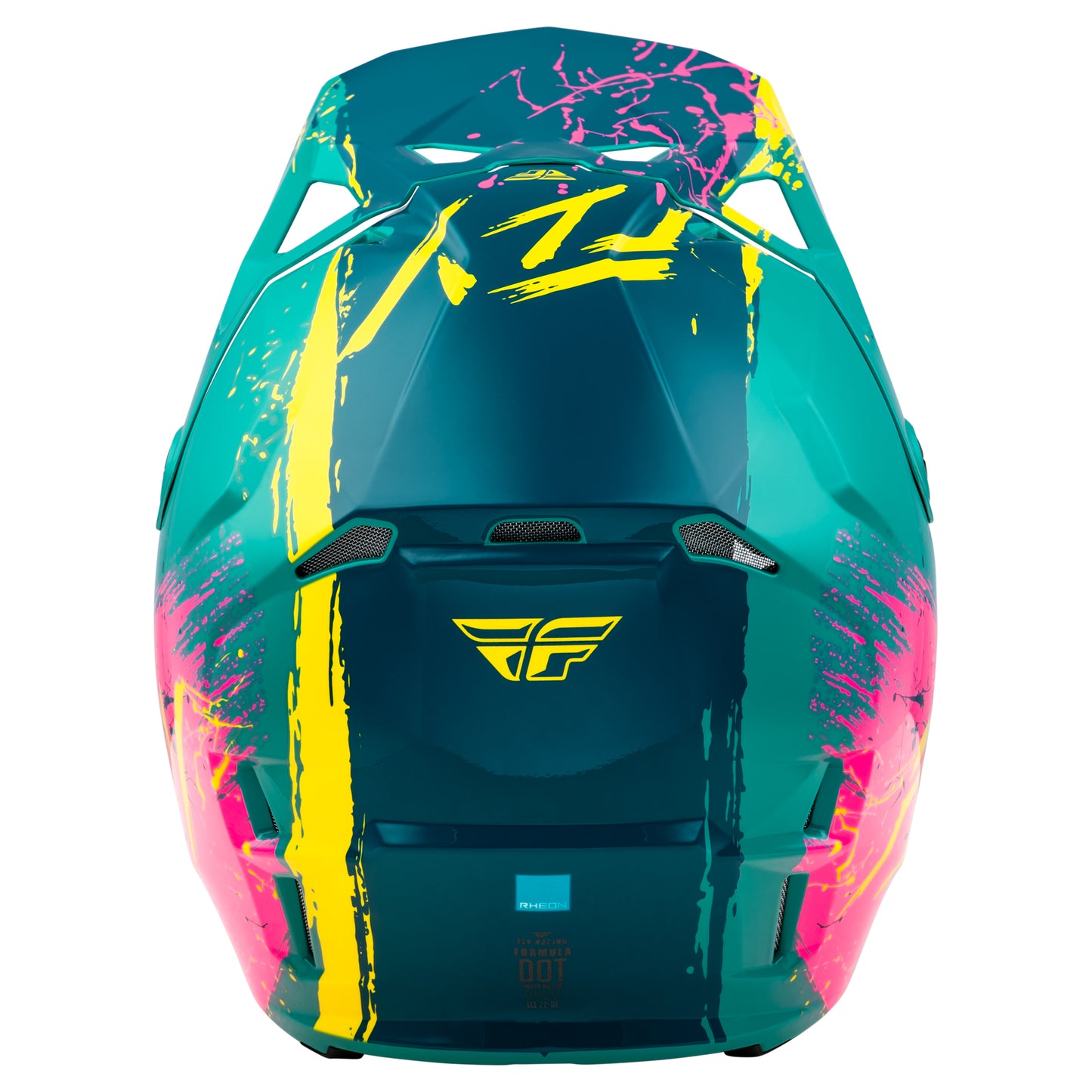 Fly Formula CP L.E Manic Helmet - Blue / Pink / Yellow