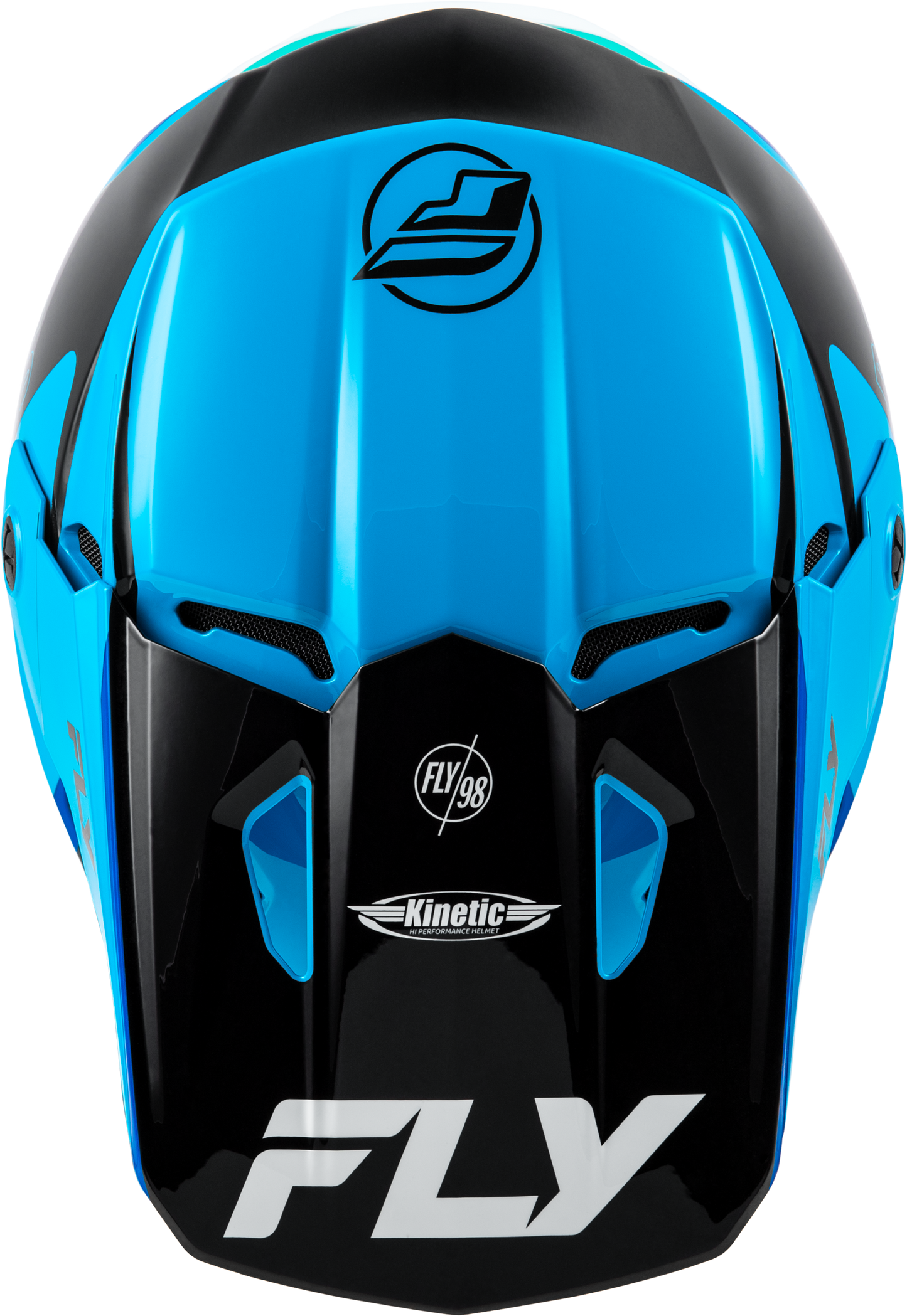 Fly Kinetic Rally Helmet - Blue / Black / White