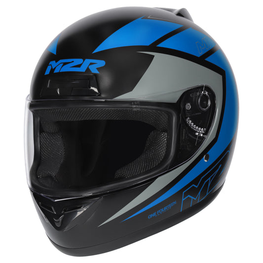 M2R M1 Helmet - Carve PC-2F Black Blue