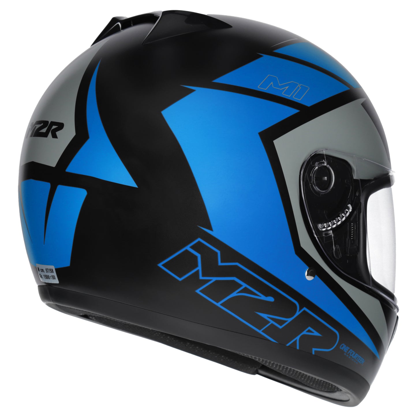 M2R M1 Helmet - Carve PC-2F Black Blue