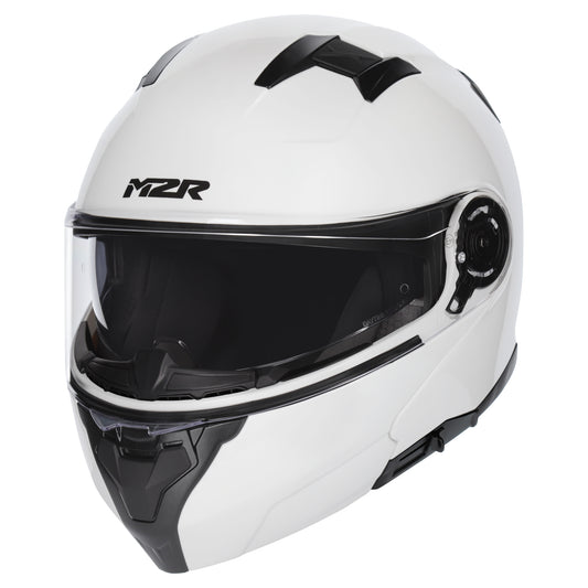 M2R Compass 2 Modular Helmet - White