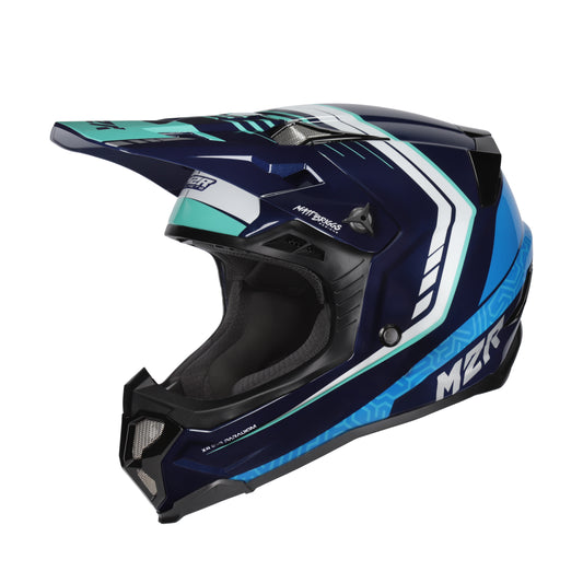 M2R X4 EVO Paradigm PC-2 Helmet - Black / Blue / White