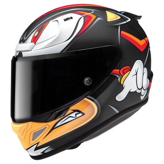HJC RPHA 12 Shadow The Hedgehog MC-1SF Helmet - Black / Red